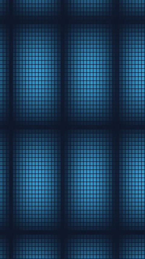 Futuristic blue digital data matrix grid background for technology interfac.. Stock Footage 342524083