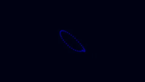 Futuristic blue digital data stream connection network plexus animation Stock Footage 337163376