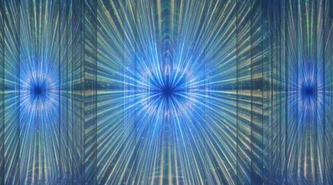 Futuristic blue digital light energy burst Stock Footage 331456619