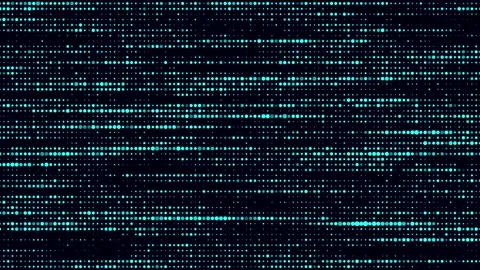 Futuristic blue dots background. Abstract glitch background. Corrupted code. Stock Footage 169799048