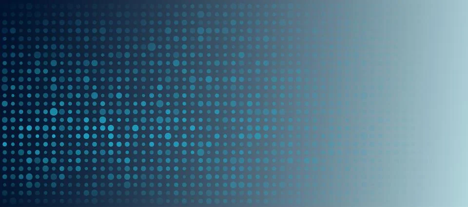 Futuristic blue dotted technology background イラスト素材