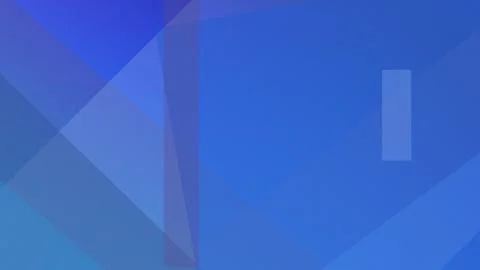 Futuristic blue geometric layers with translucent vertical bars form a clea.. Stock Illustration