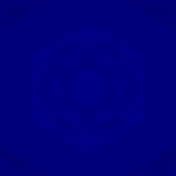 Futuristic blue geometric patterns for tech related sci fi background Stock Illustration