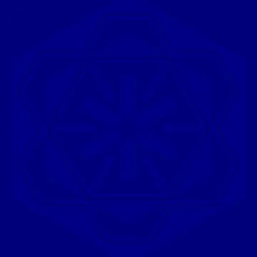 Futuristic blue geometric patterns for tech related sci fi background Stock Illustration