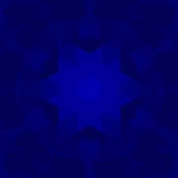 Futuristic blue geometric patterns for tech related sci fi background Illustrazione stock