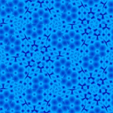 Futuristic blue geometric patterns for tech related sci fi background Stock Illustration