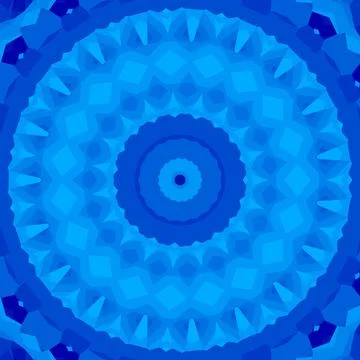 Futuristic blue geometric patterns for tech related sci fi background Illustrazione stock