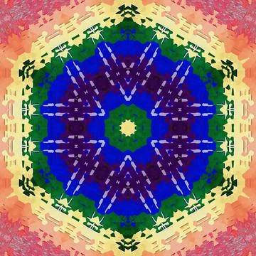 Futuristic blue geometric patterns for tech related sci fi background Illustrazione stock