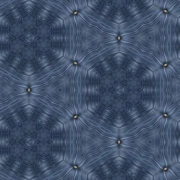 Futuristic blue geometric patterns for tech related sci fi background Stock Illustration