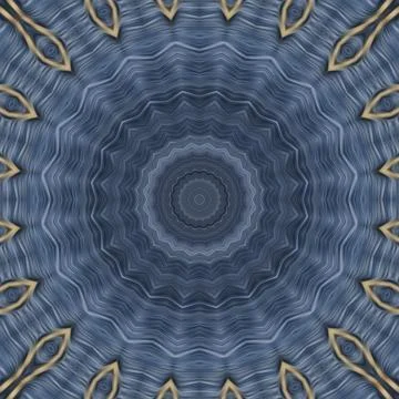 Futuristic blue geometric patterns for tech related sci fi background Illustrazione stock