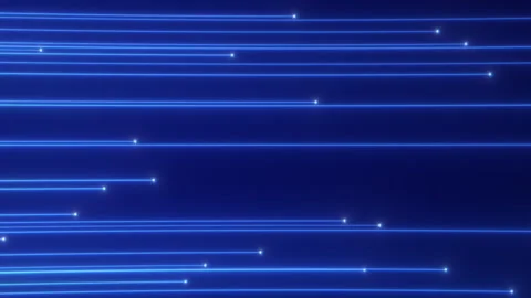 Futuristic Blue Light Trails Technology Background Video stock 347165053