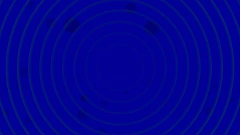 Futuristic blue radar circles dotted and concentric Stock Footage 327537015