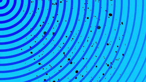 Futuristic blue radar3 Stock Footage 327537092