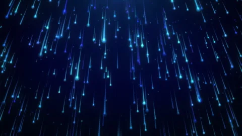 Futuristic Blue Streaks Technology Background Dynamic Motion Looping Stock Footage 280375162