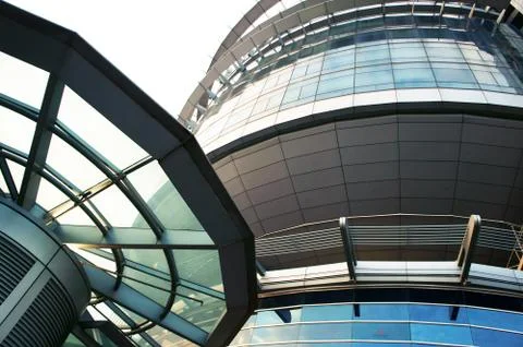 Futuristic building Stock Photos