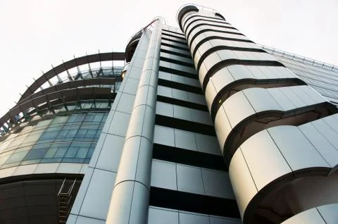 Futuristic building Stock Photos