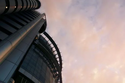 Futuristic building Stock Photos