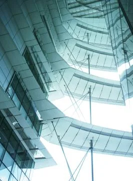 Futuristic building Stock Photos