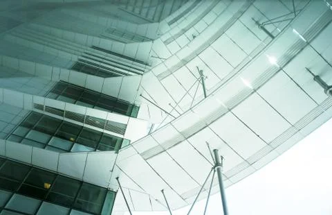 Futuristic building Stock Photos