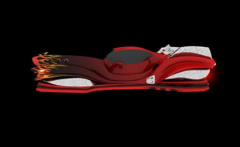 Futuristic car Stock-Illustration