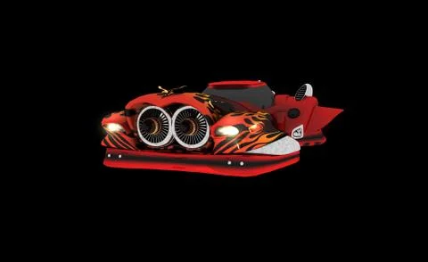 Futuristic car 스톡 일러스트