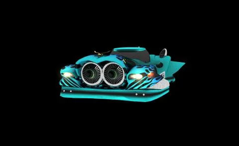 Futuristic car Stock Illustration