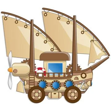 Futuristic car. Stock Illustration