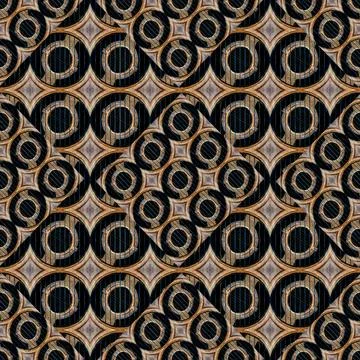  Futuristic Circles Abstract Pattern Futuristic Circles Abstract Pattern i... Foto stock