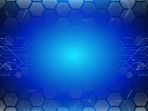 Futuristic circuit board. Stock Illustration