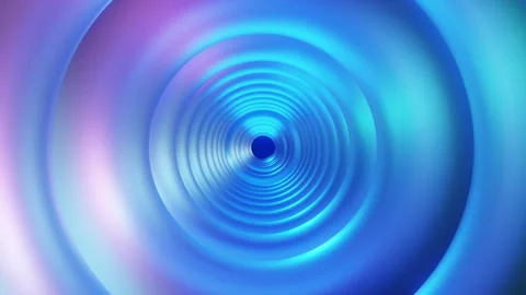 Futuristic Circular Tunnel with Vibrant Motion Effect 스톡 동영상 307224914