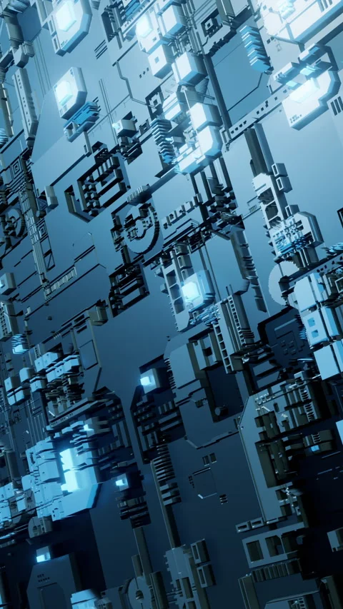 Futuristic city concept Stock Footage 329612965