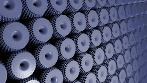 Futuristic Cog Wheels Motion Background Animation Video stock 240556679