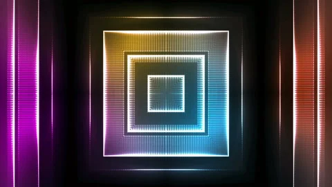 Futuristic Colorful Background Loop Stock Footage 201481608