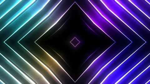 Futuristic Colorful Background Loop Stock Footage 201481726