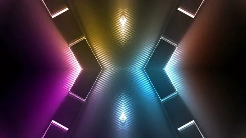 Futuristic Colorful Background Loop Stock Footage 201481955