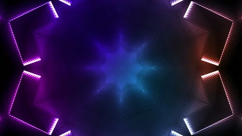 Futuristic Colorful Background Loop Stock Footage 201481983