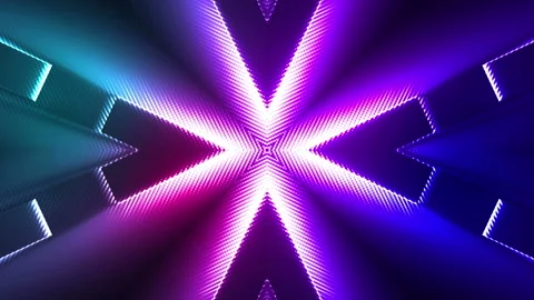Futuristic Colorful Background Loop Stock Footage 201482147