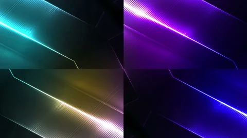 Futuristic Colorful Background Loop Stock Footage 201482358