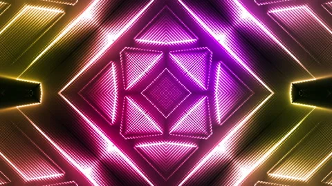 Futuristic Colorful Background Loop Stock Footage 201482883