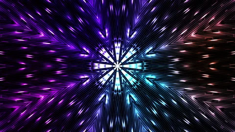 Futuristic Colorful Background Loop Stock Footage 201484796