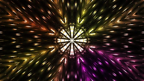 Futuristic Colorful Background Loop Stock Footage 201485229