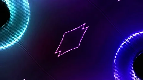 Futuristic Colorful Background Loop Stock Footage 201514296