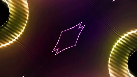 Futuristic Colorful Background Loop Stock Footage 201514363