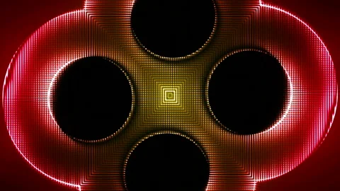 Futuristic Colorful Background Loop Stock Footage 201515039