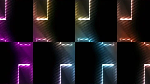 Futuristic Colorful Background Loop Stock Footage 201517107