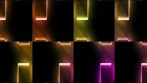 Futuristic Colorful Background Loop Stock Footage 201517184