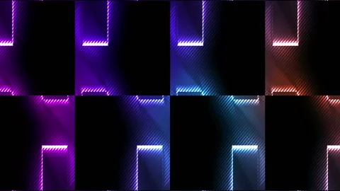 Futuristic Colorful Background Loop Stock Footage 201517246