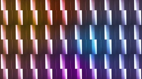 Futuristic Colorful Background Loop Stock Footage 201519323