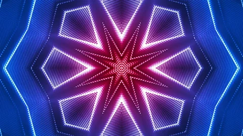 Futuristic Colorful Background Loop Stock Footage 201520794