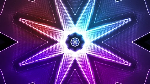 Futuristic Colorful Background Loop Stock Footage 201521453